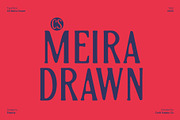 CS Meira Drawn, a Serif Font by Craft Supply Co. (Thumbnail 1 of 8)