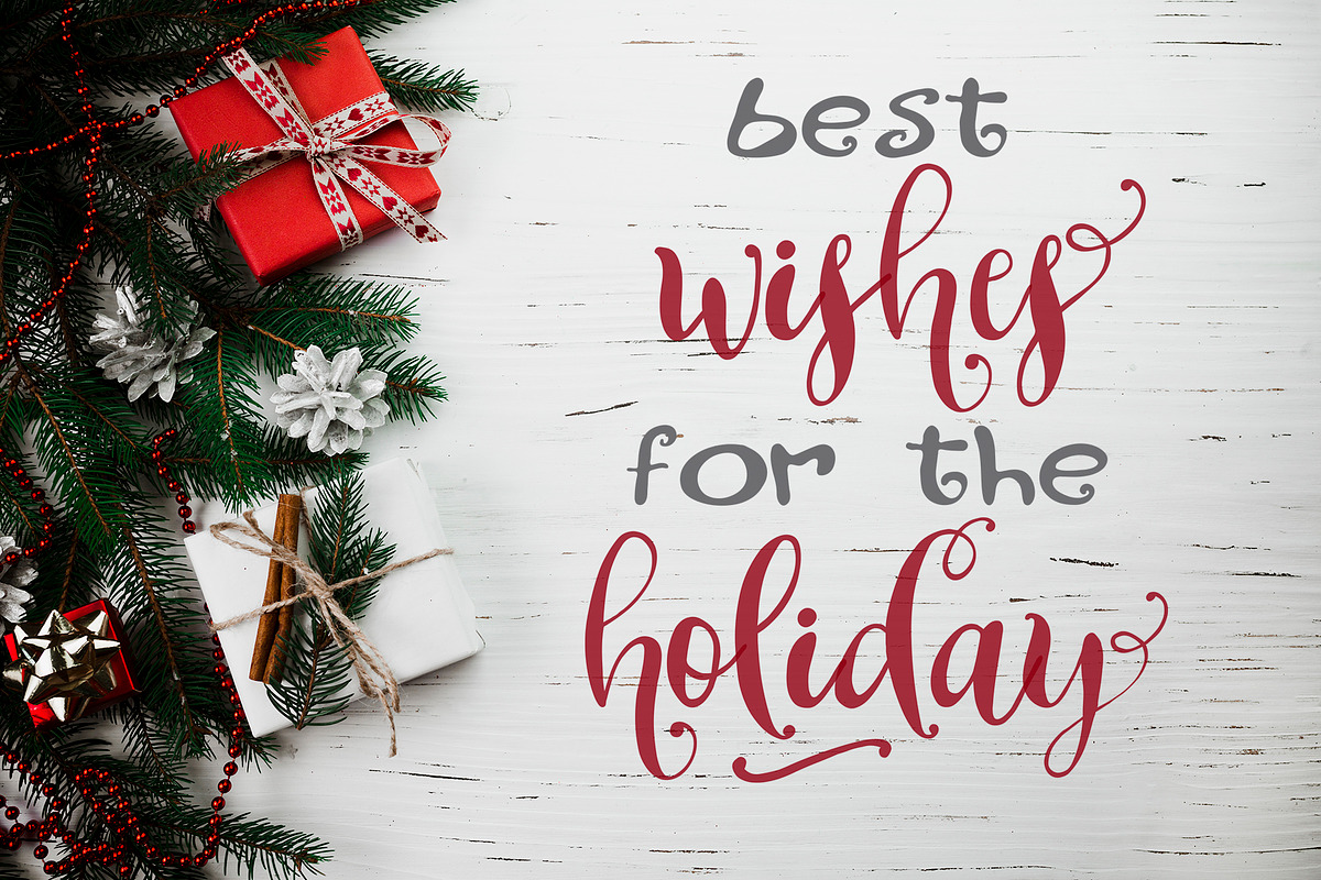 Candy - A Christmas Typeface preview 4