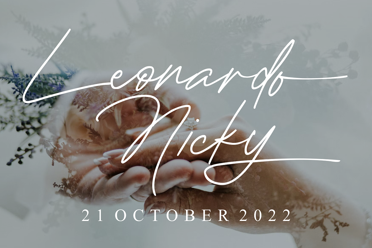 Angelica Rytes, a Script Font by zamjumps (Photo 7 of 10)