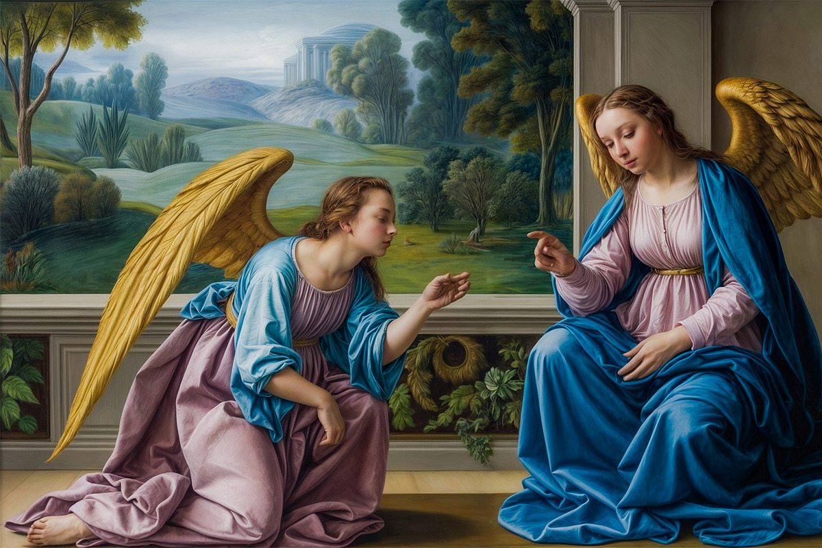 Renaissance Angelic Classical, an Education Illustration by StockVerse Creative (Photo 4 of 4)
