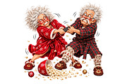 Funny Elderly PNG, a Person Illustration by fashionaddict (Thumbnail 8 of 11)