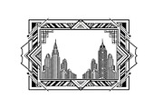 Art Deco Frame SVG Bundle, an Illustration by Gaye Art (Thumbnail 5 of 31)