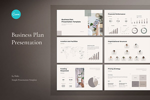 Canva Business Plan Presentation