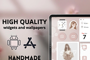 iOS & Android Wallpaper + App Icon, a Wallpaper Graphic by BeeRubby (Thumbnail 2 of 10)