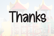 Childern Playground | Script Font, a Script Font by Scratchones (Thumbnail 8 of 8)