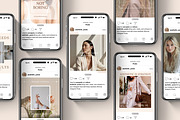 Minimal Instagram Post & Stories, a Social Media Template by nwdigitalstore (Thumbnail 3 of 10)