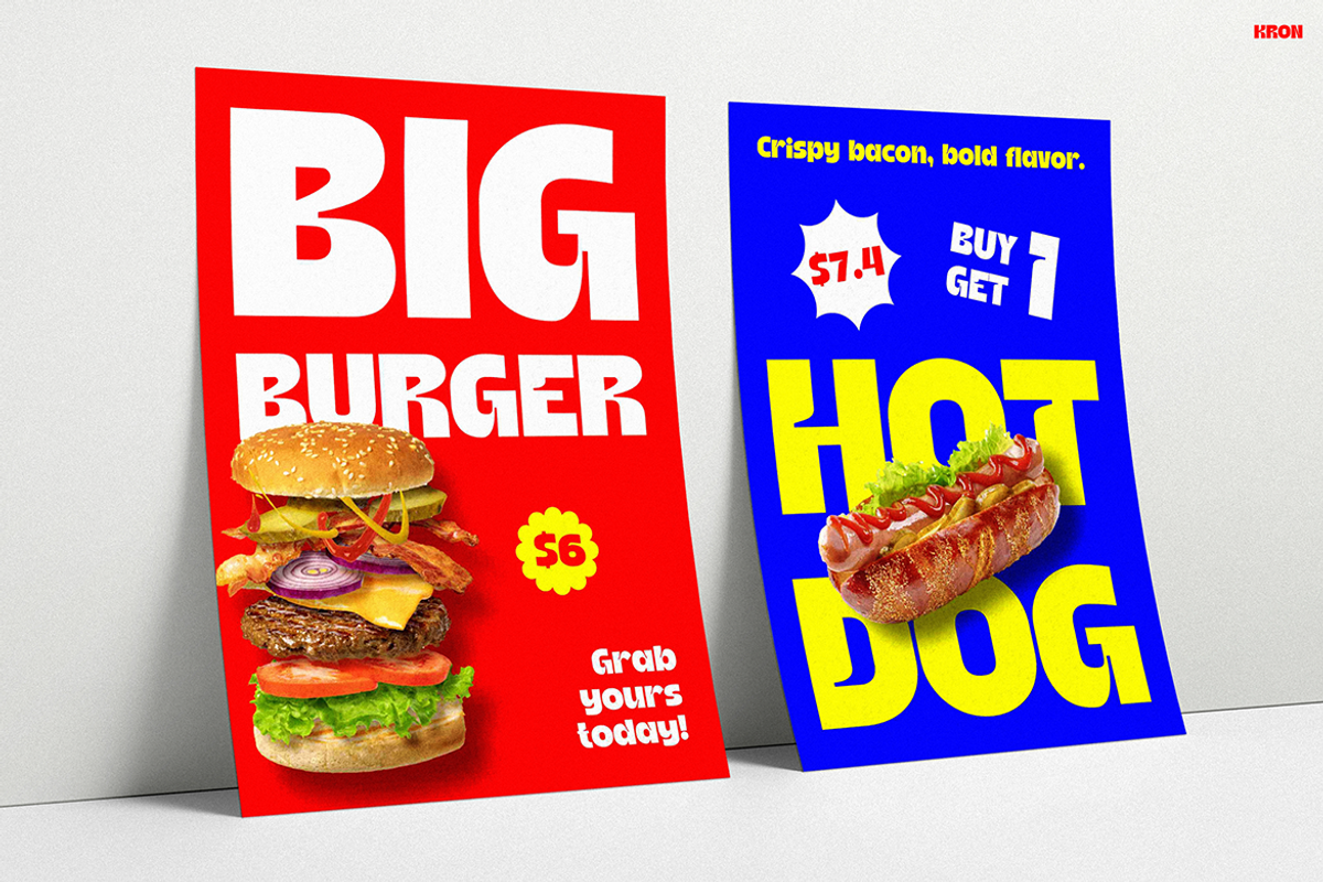 KRON, a Sans Serif Font by Pinisi ART (Photo 8 of 10)