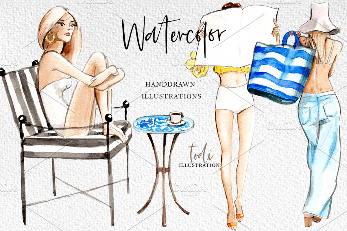 Weekend in Amalfi Coast, a Seasonal Illustration by todidesign (Photo 2 of 6)