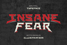 Insane Fear font