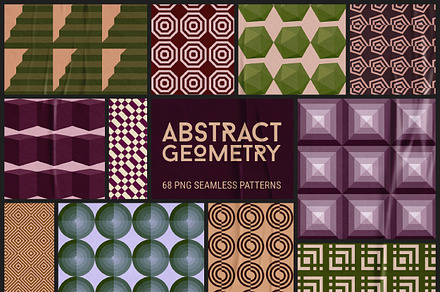 Abstract Geometry. Seamless Patterns, a Pattern Graphic by AnMark