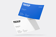 Landscape Business Card Mockup, an Advertising Mockup by Rizky Audymas (Thumbnail 3 of 9)