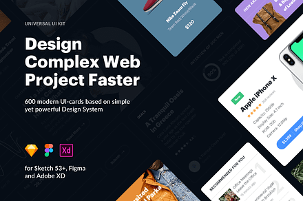 Universal UI Kit, an UI Kit Template by Forpeople