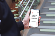 iPhone X/XS Mockups Urban Edition, an iPhone Mockup by Fields (Thumbnail 8 of 9)
