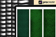 100 Procreate Grass Texture Brushes, a Brush Add-On by DrawingStoryShop (Thumbnail 2 of 6)