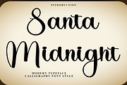 Santa Midnight, a Handwritten Font by InermediaSTUDIO (Thumbnail 1 of 8)
