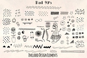 Rad 90s Vector Sketch Bundle, a Technology Illustration by Violet LeBeaux (Thumbnail 1 of 5)