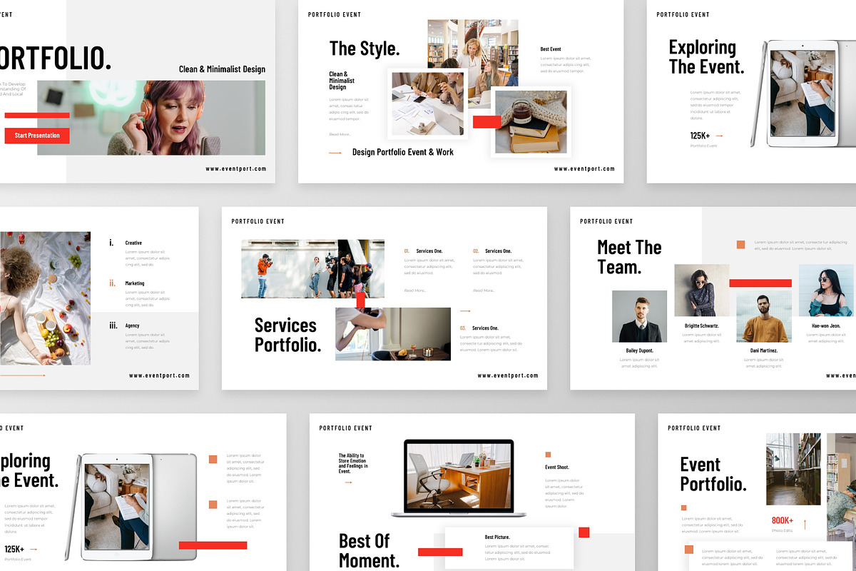 Portofolio Presentation PowerPoint, a Presentation Template by MtvtdArt (Photo 2 of 6)