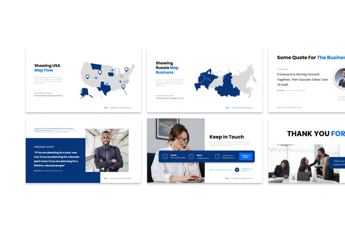 Member - PowerPoint Template, a Presentation Template by MA-KING_ART