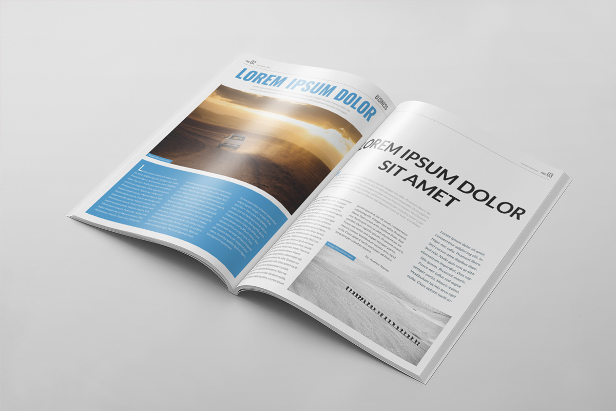 Magazine Template 54, a Magazine Template by pmvch (Photo 9 of 18)