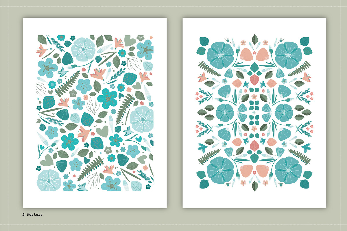 Herbarium collection, a Pattern Graphic by AnneCeline (Photo 3 of 11)