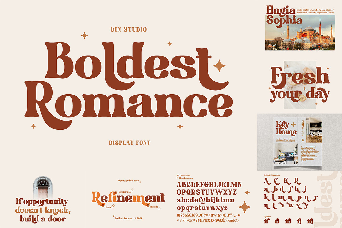 Modern Display Font Bundle 4, a Handwritten Font by Nathatype (Photo 9 of 10)