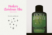 Christmas Vibe: Vector Line Art, a Seasonal Illustration by divanovskaya_nv (Thumbnail 12 of 15)