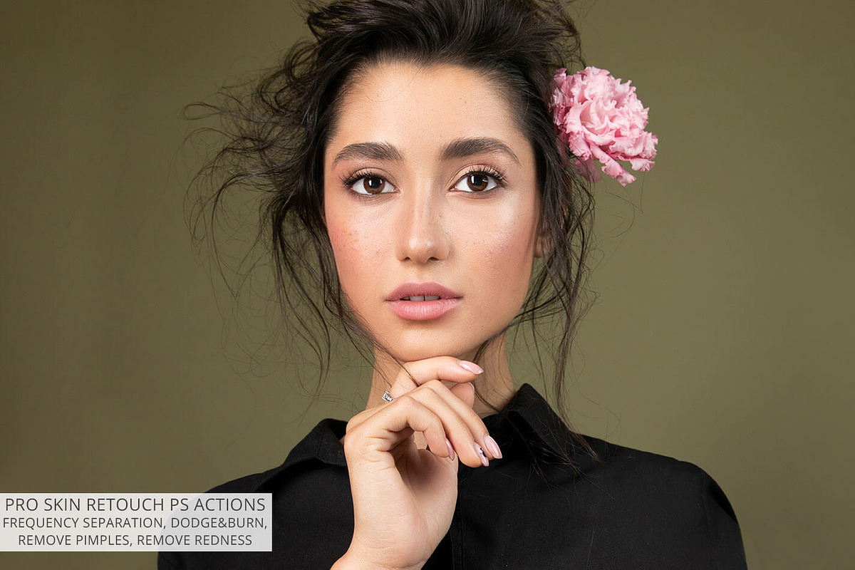 Pro Skin Retouch Photoshop Actions, an Action Add-On by FixThePhoto (Photo 19 of 23)