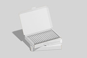 Supplement Sachet Box Mockup, a Packaging Mockup by Unerispace (Thumbnail 4 of 4)