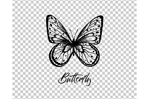 Butterfly. Vector Illustration