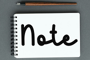 Coffee, a Handwritten Font by FreshTypeINK (Thumbnail 2 of 7)