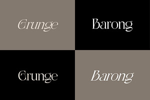 Baket Fashion - Display Serif