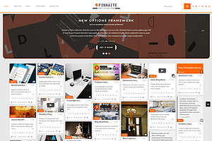 Pinnaite - Pinterest WordPress Theme