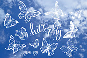 Butterflies, a Texture Illustration by maritime_m (Thumbnail 1 of 4)