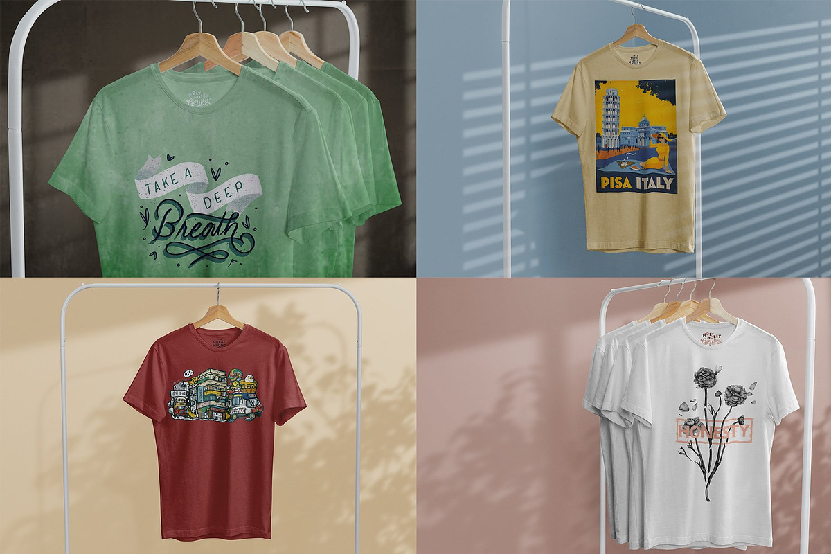 Tshirt Mockups Legend Premium Bundle, a Shirt Mockup by Dikarte.Store (Photo 11 of 20)