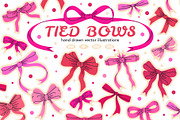 Hand drawn vector bows, a Decorative Illustration by Torontotokio (Thumbnail 1 of 5)