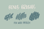 Procreate Pattern Brushes, a Brush Add-On by michalhirt (Thumbnail 7 of 8)
