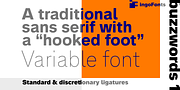 Analogue Pro, a Sans Serif Font by ingoFonts (Thumbnail 10 of 20)