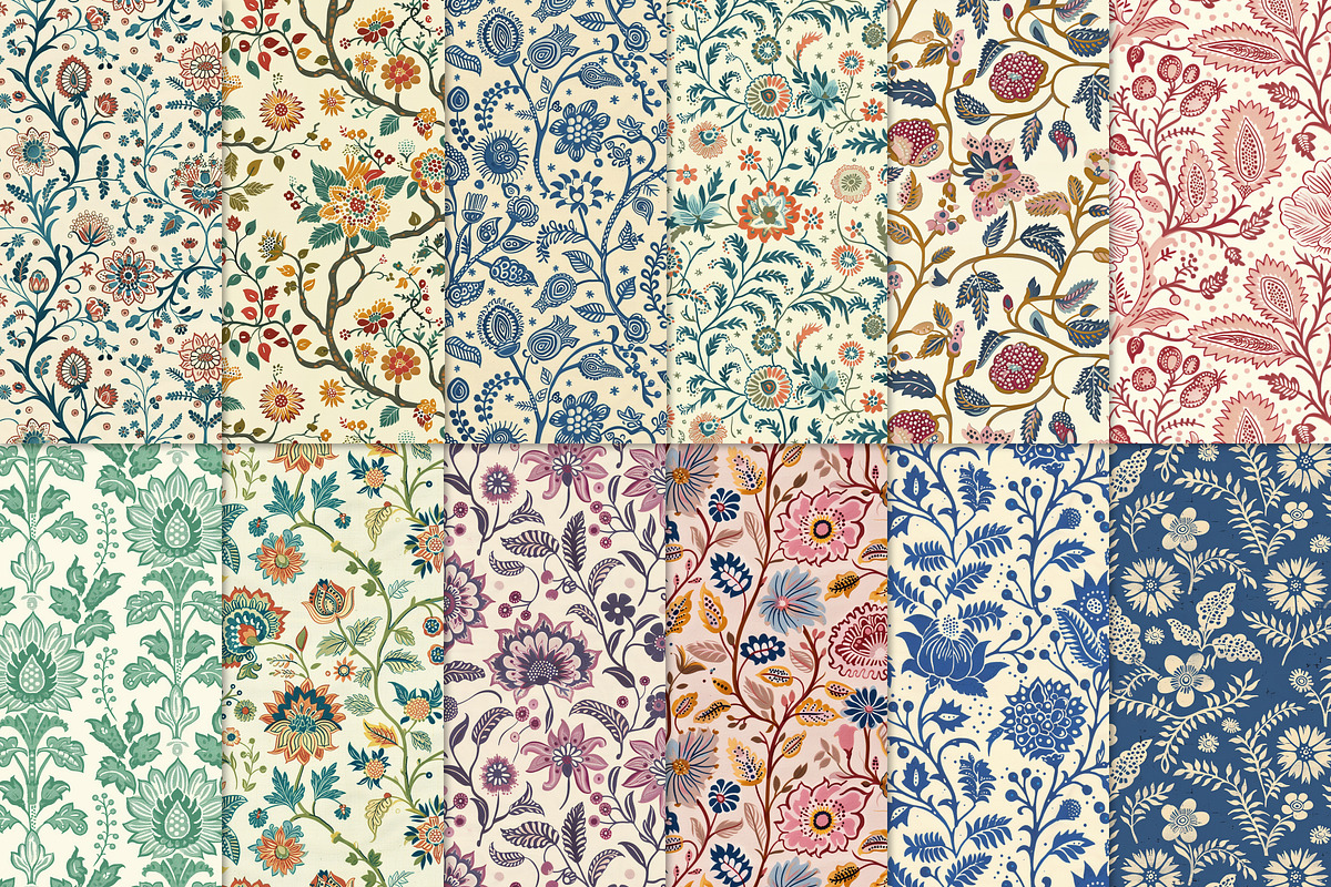 Indian Ornament Art Ethnic Pattern, a Pattern Graphic by Olya Creative (Photo 2 of 29)