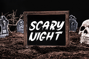 Groovy Halloween | Script Font, a Script Font by Scratchones (Thumbnail 5 of 8)