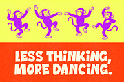 Monkey Dancing - Playful Fun Display, a Sans Serif Font by Afkari Studio (Thumbnail 2 of 12)