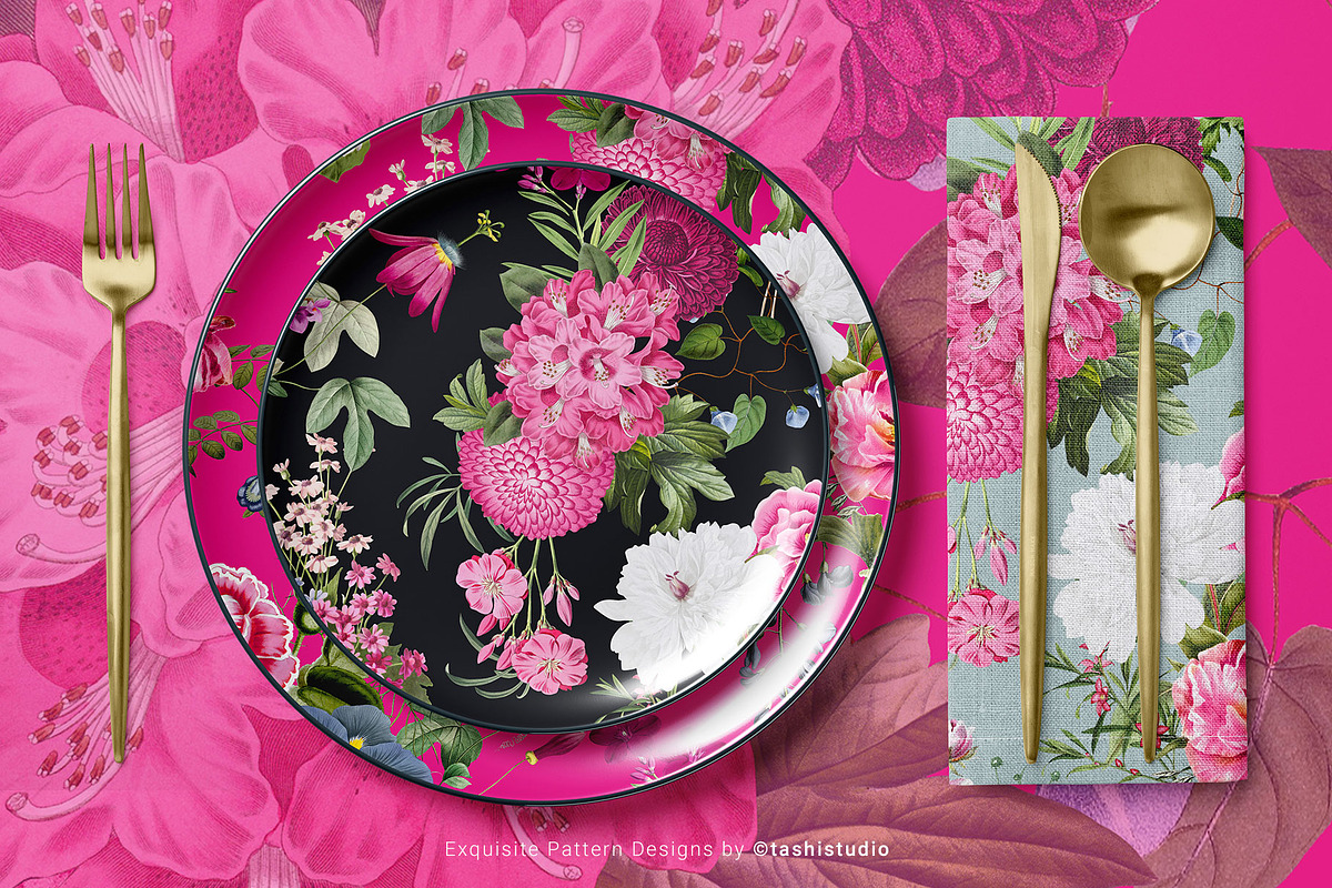 Galerie, luxury Print Patterns, a Pattern Graphic by TSTUDIO