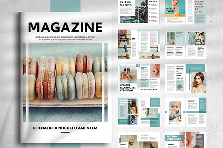 Magazine Layout, a Print Template by Grkic Creative