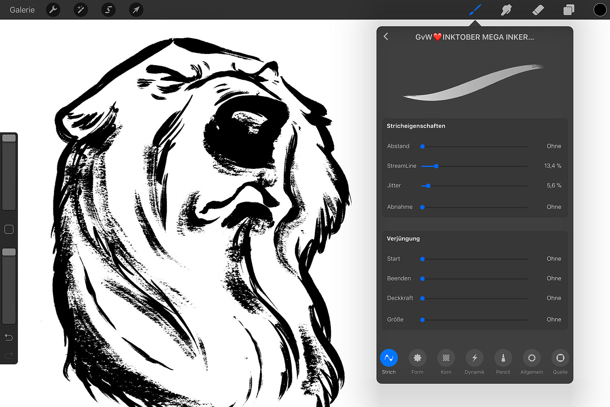 600+ Brushes Procreate BIG PACK, a Brush Add-On by Georg's Procreate Brushes (Photo 80 of 115)