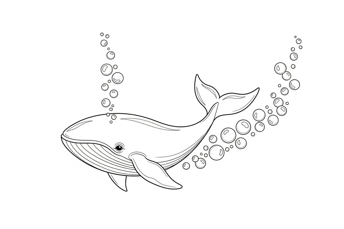 Whale Line Art Vector Bundle, an Illustration by yasushie (Photo 18 of 51)