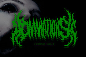 SUICIDE Brutal Death Metal Font 2