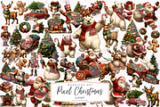 Pixel Art Christmas Clipart, an Illustration by Markicha Art (Thumbnail 1 of 4)