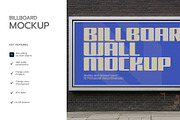 Urban Billboard Wall Mockup, a Product Mockup by graphypix (Thumbnail 2 of 4)