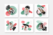 30 Watercolor Social Media Bundle, a Social Media Template by Filip Studio (Thumbnail 2 of 7)