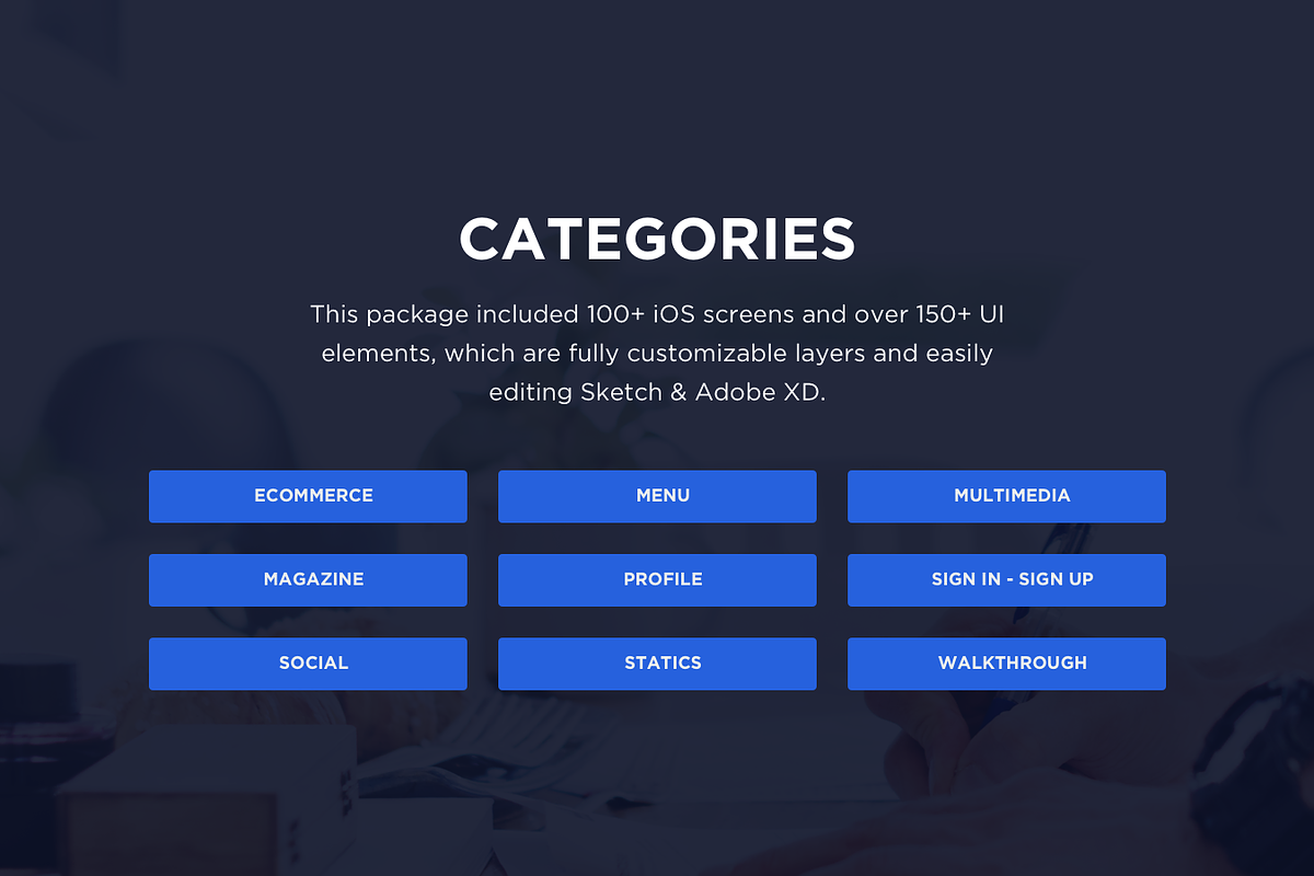 Noway Mobile App UI Kit, an UI Kit Template by No.13 (Photo 6 of 6)