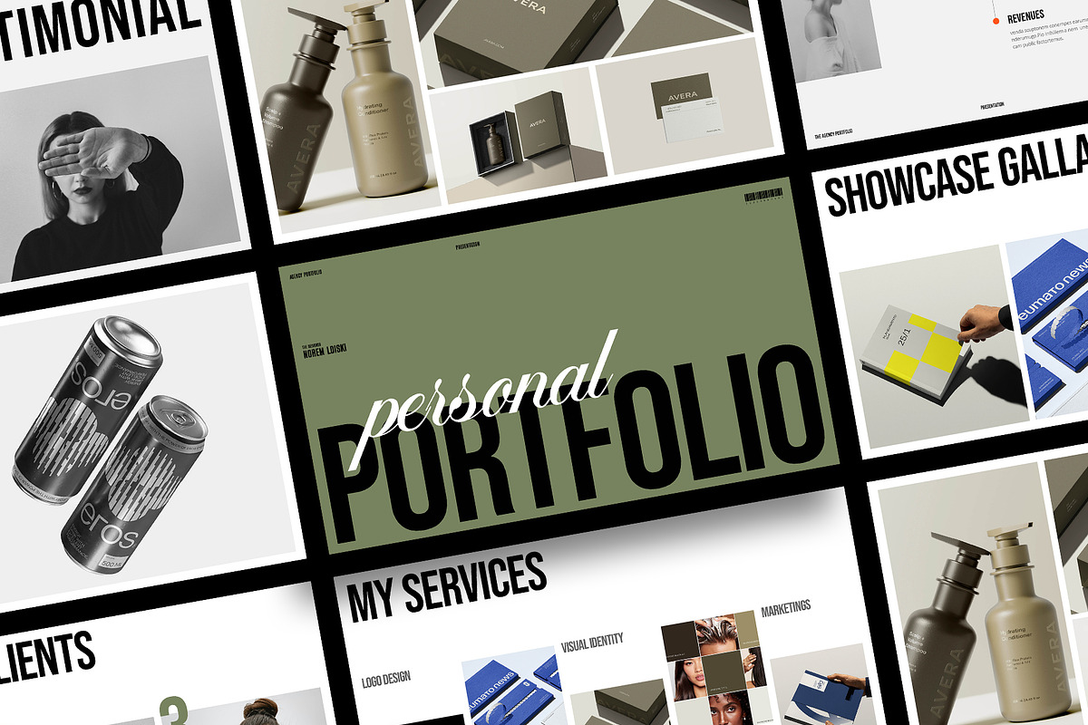 Personal Portfolio Presentation Deck, a Presentation Template by Devators (Photo 6 of 6)